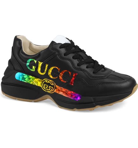 rainbow platform shoes gucci|Gucci rhyton sneakers cheap.